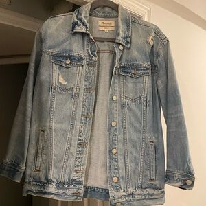 Madewell Faded Blue Jean Jacket